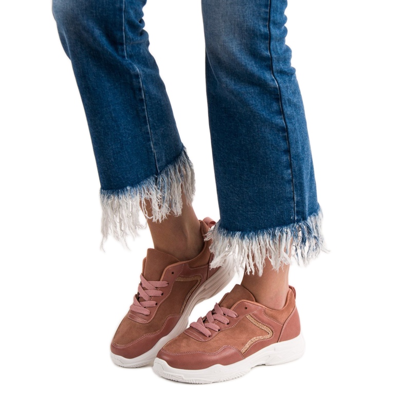 SHELOVET Fashionable Sneakers pink 1