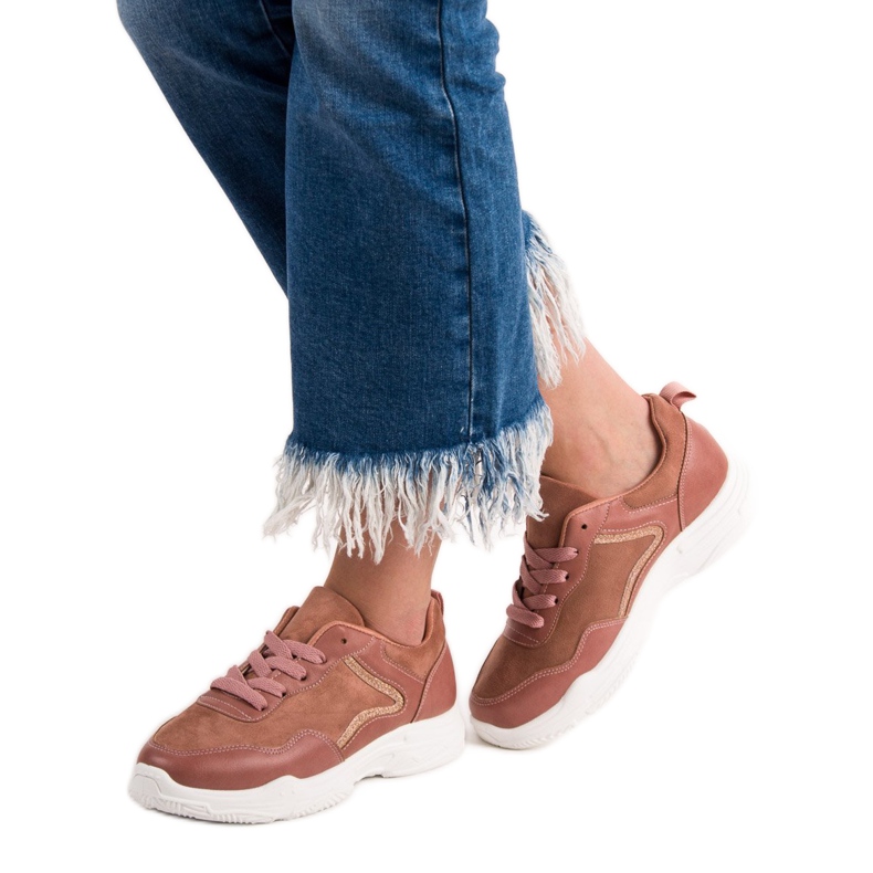 SHELOVET Fashionable Sneakers pink 2