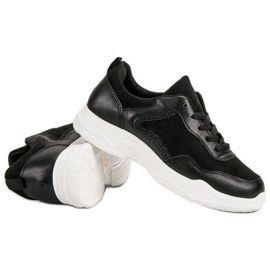 SHELOVET Fashionable Sneakers black 1