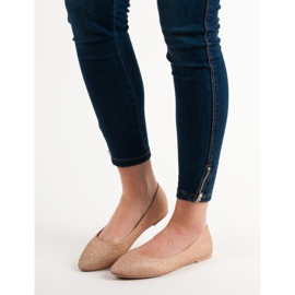 Seastar Glitter ballerinas golden 2