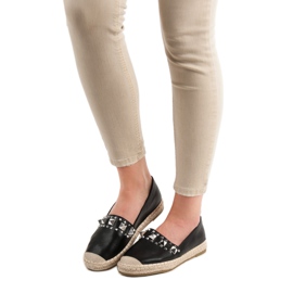 Janessa Espadrilles With Studs black 1