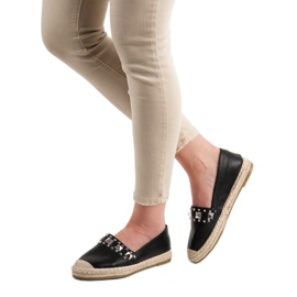 Janessa Espadrilles With Studs black 2