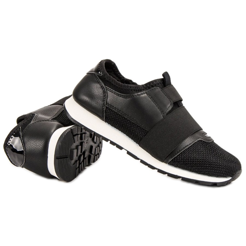 Sergio Todzi Slip-on shoes with an elastic band black 1