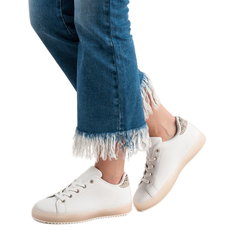 SHELOVET Women's sports shoes white 2 SHELOVET Women's sports shoes white 2