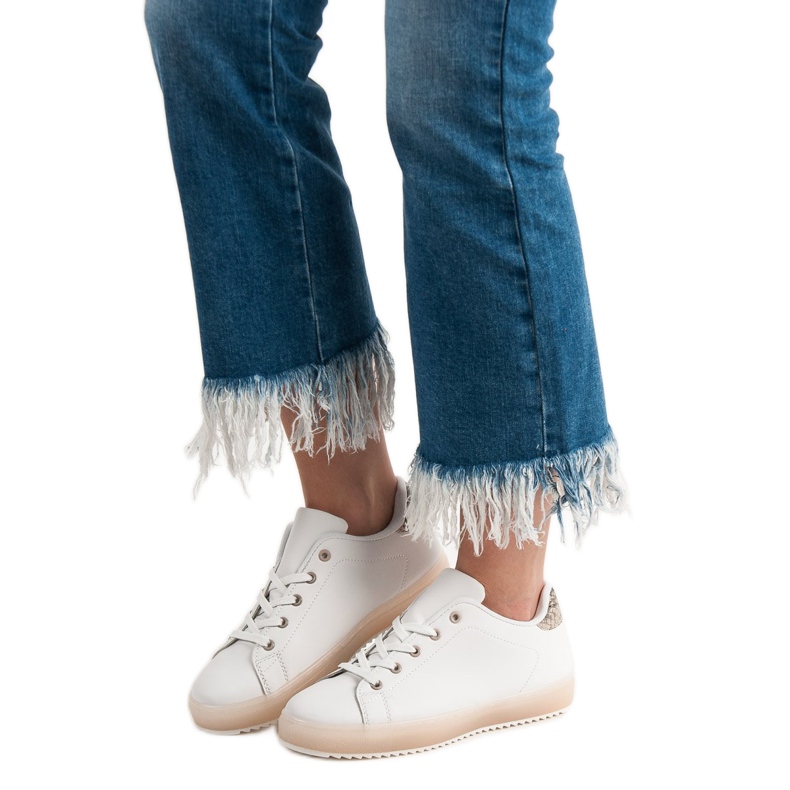 SHELOVET Women's sports shoes white 1 SHELOVET Women's sports shoes white 1