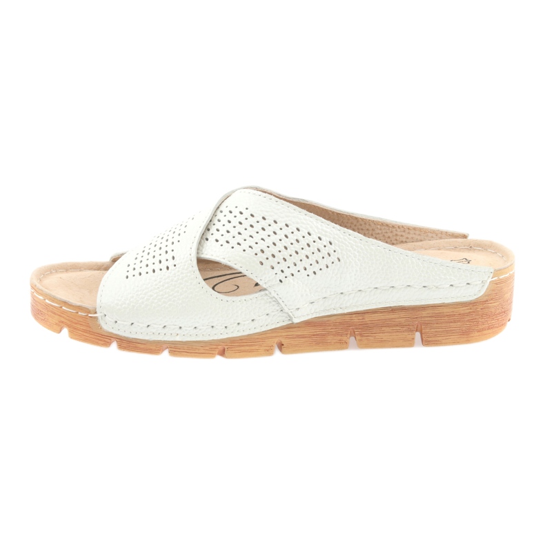 Slippers On the platform pearl Filippo 750 white multicolored 2