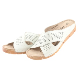 Slippers On the platform pearl Filippo 750 white multicolored 3