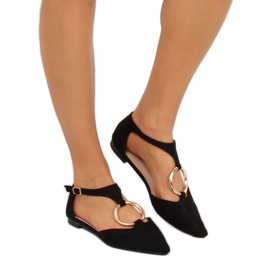Black ballerinas JN7119 Black 1