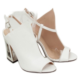 White women's sandals KSL705-9 White 1 White women's sandals KSL705-9 White 1