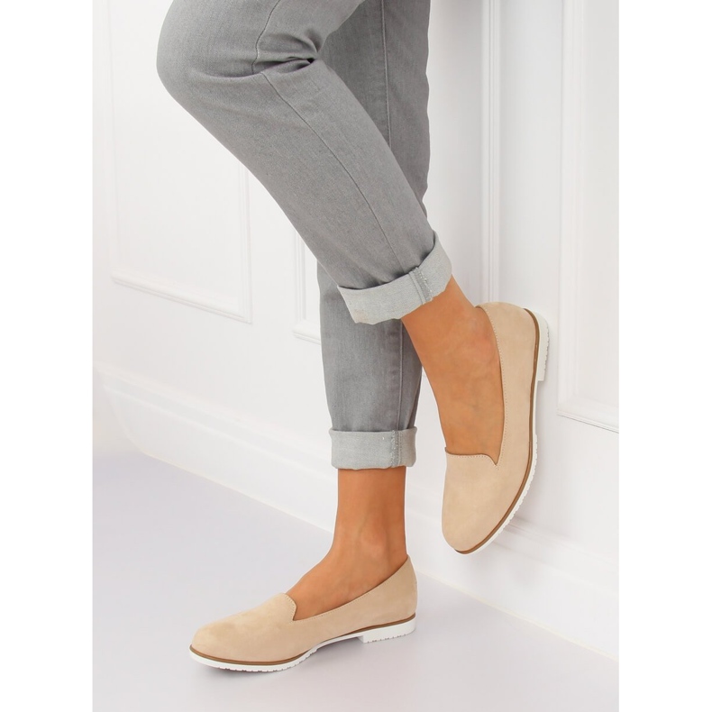 Loafers lordsy beige MM50188 Apricot 1