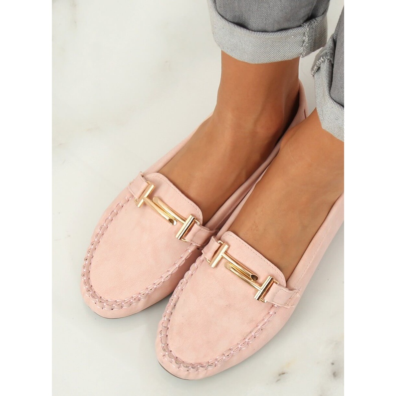 Pink Women's loafers VS-685 Pink 2 Pink Women's loafers VS-685 Pink 2