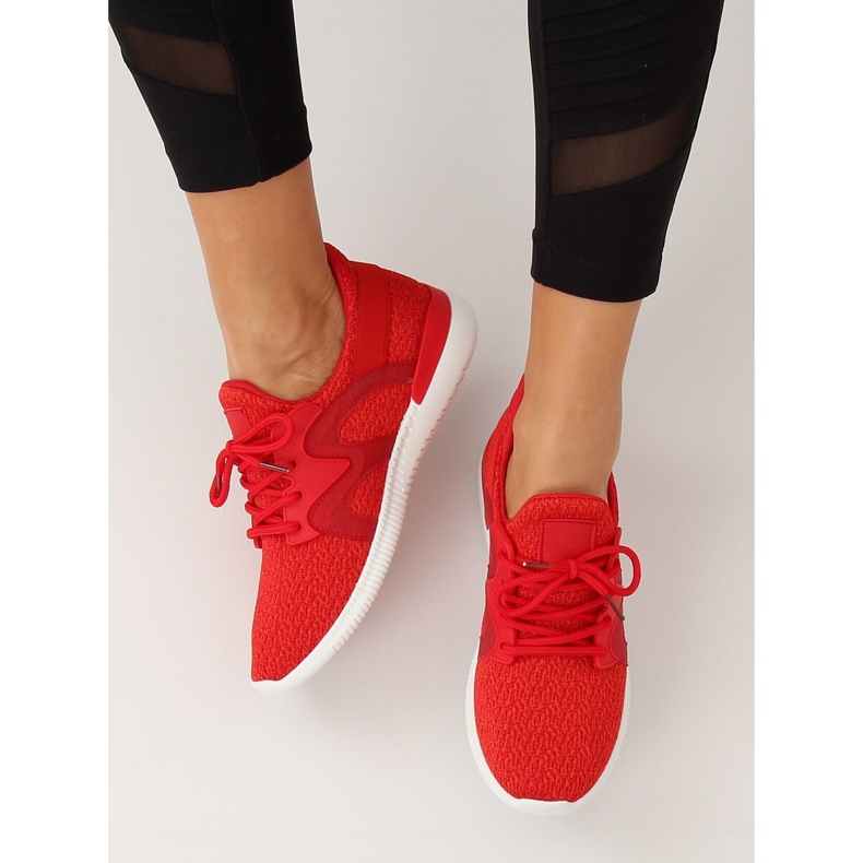 Red sports shoes X-9751 Red 1