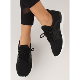 Black sports shoes X-9751 Black 1