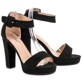 Seastar Sexy Sandals On The Platform black 1