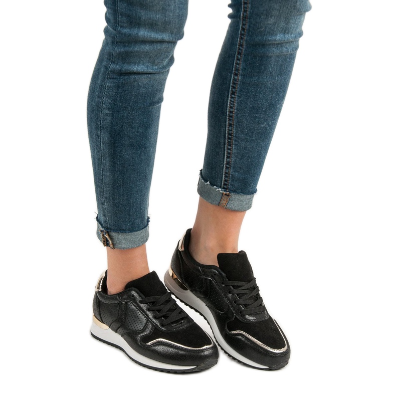 SHELOVET Casual Sports Shoes black 1