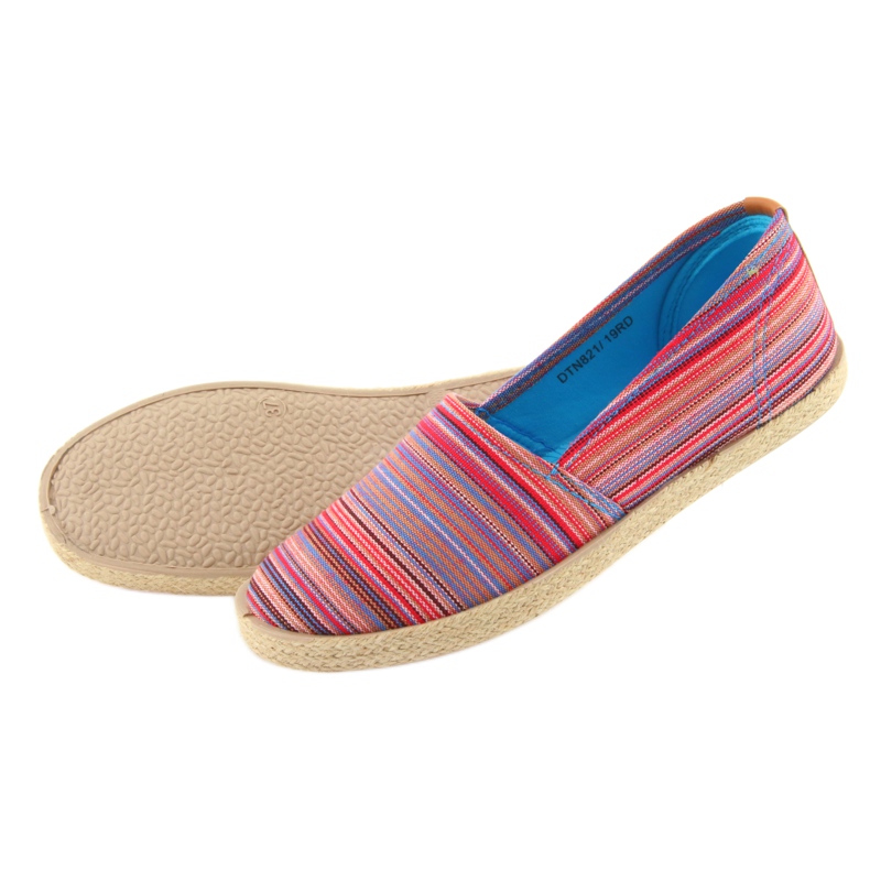 McKey 821 Espadrilles brown red blue pink 5 McKey 821 Espadrilles brown red blue pink 5