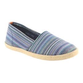 McKey 821 Espadrilles brown blue green navy blue 1 McKey 821 Espadrilles brown blue green navy blue 1
