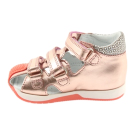 Bartek 81021 sandals rose gold orange grey yellow pink 2