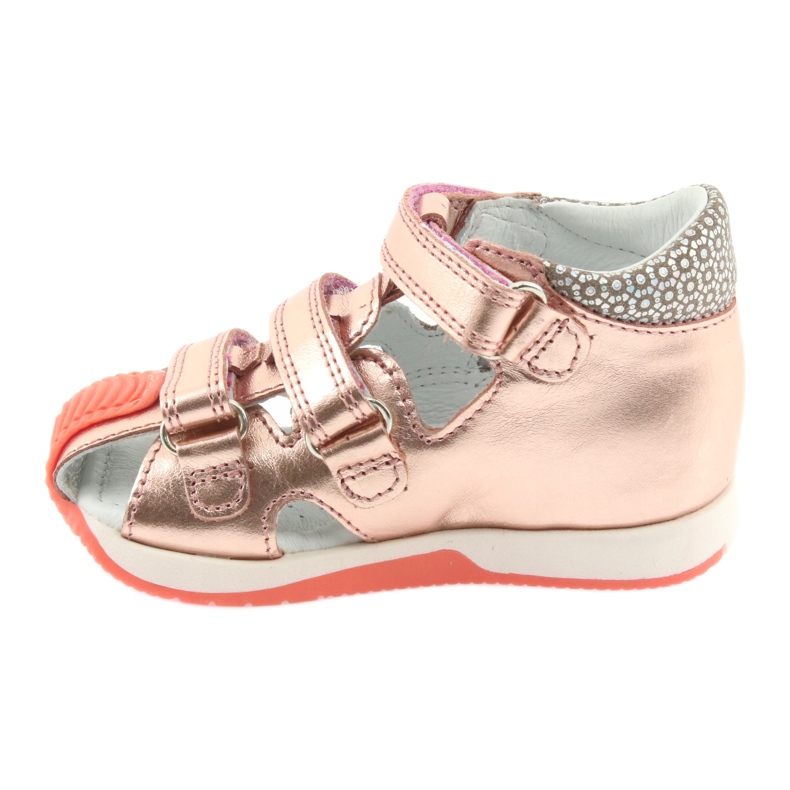 Bartek 81021 sandals rose gold orange grey yellow pink 2