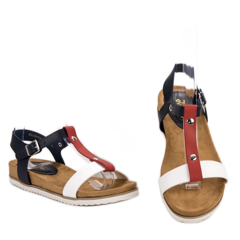 Evento Comfortable sandals multicolored 2