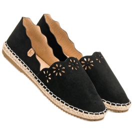 VICES Black Espadrilles 2