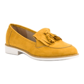 Yellow VICES loafers 1