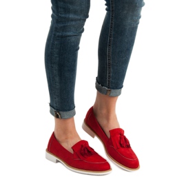 VICES red loafers 2
