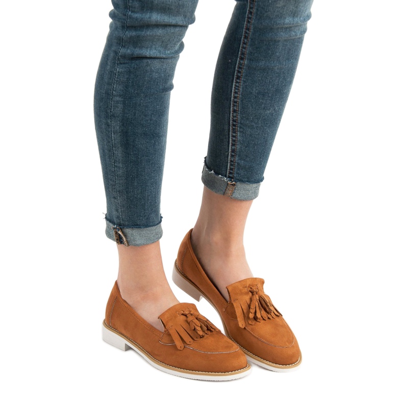 Brick VICES loafers brown orange 1