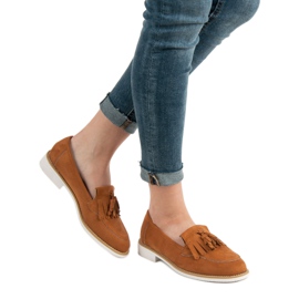 Brick VICES loafers brown orange 2