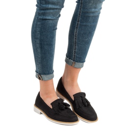 Black VICES loafers 2