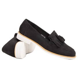 Black VICES loafers 1