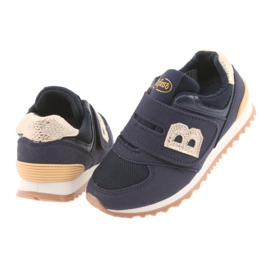 Befado children's shoes up to 23 cm 516Y038 yellow navy blue 4