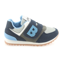 Befado children's shoes up to 23 cm 516Y041 blue grey navy blue 2