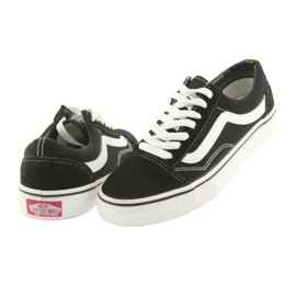 Old Skool Vans black white 4