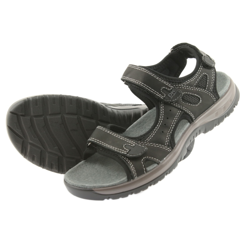 DK sandals black velcro light EVA bottom 4 DK sandals black velcro light EVA bottom 4