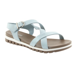 Comfortable Big Star sandals blue 1 Comfortable Big Star sandals blue 1