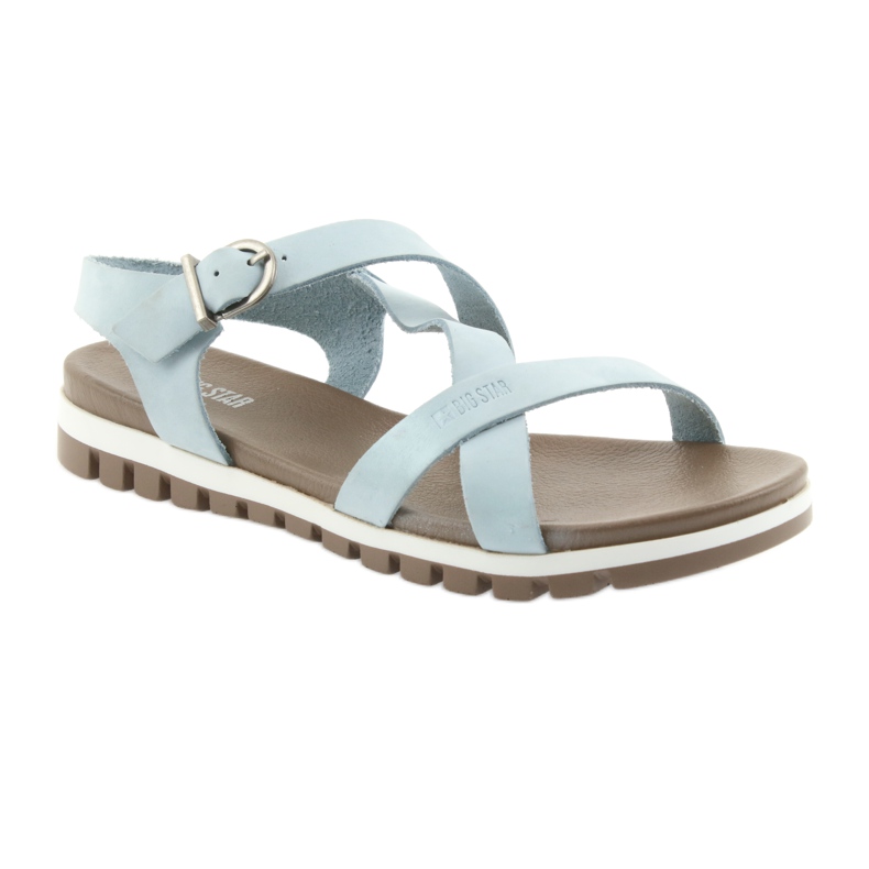 Comfortable Big Star sandals blue 1
