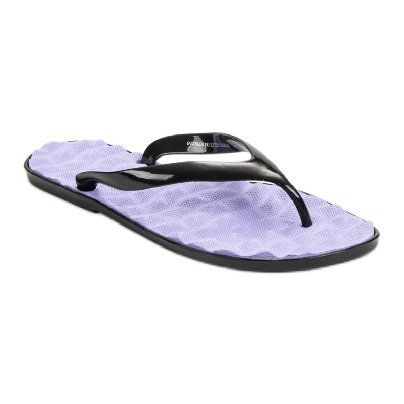 SHELOVET Rubber Flip-Flops violet 1