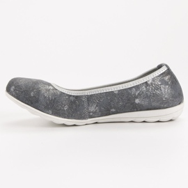 Filippo Leather ballerinas grey 1 Filippo Leather ballerinas grey 1