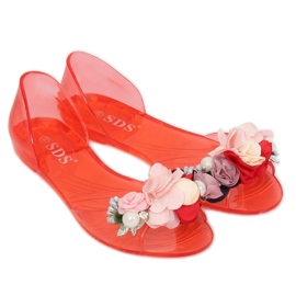 Meliski ballerinas red 7620-PL Red 1