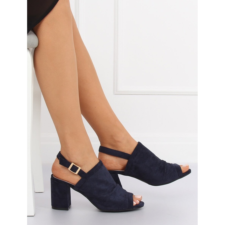 Navy blue sandals JM5840N Azul Marino 1