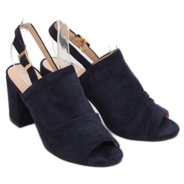Navy blue sandals JM5840N Azul Marino 2