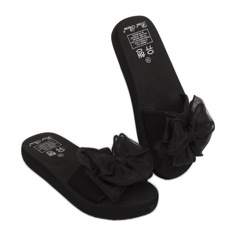 Black FX-2A081 Black foam soles 2