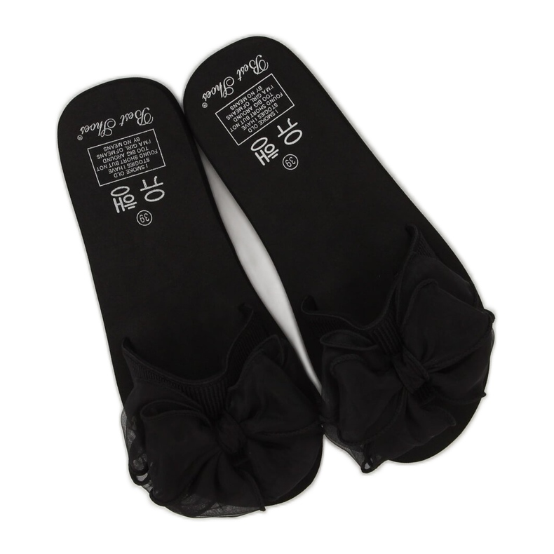 Black FX-2A081 Black foam soles 1
