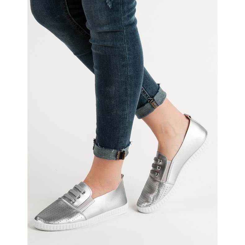 Super Mode Silver Sneakers grey 1