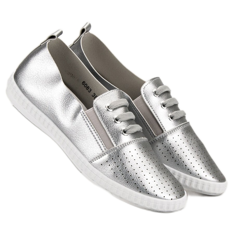 Super Mode Silver Sneakers grey 2