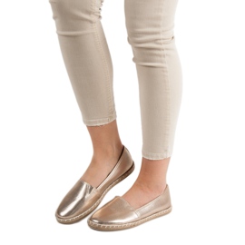 New Tlck Golden Espadrilles 1