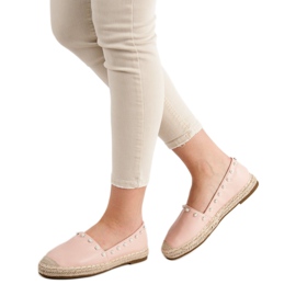 Erynn Espadrilles With Pearls pink 1