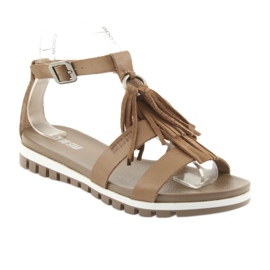 Boho sandals Big Star 274958 brown 1