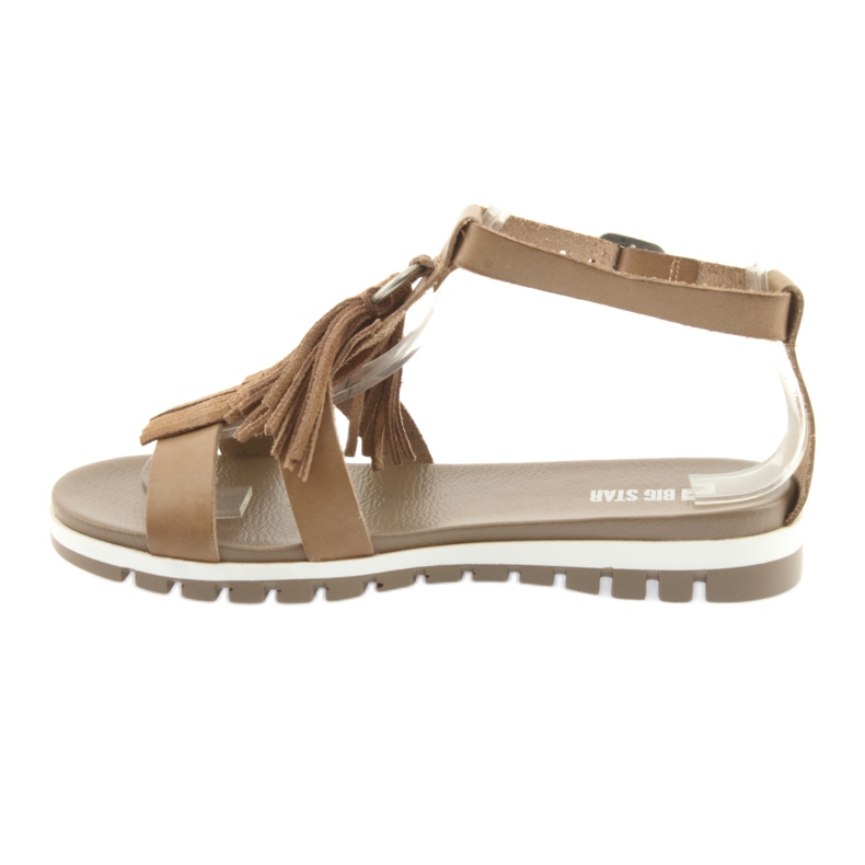 Boho sandals Big Star 274958 brown 2